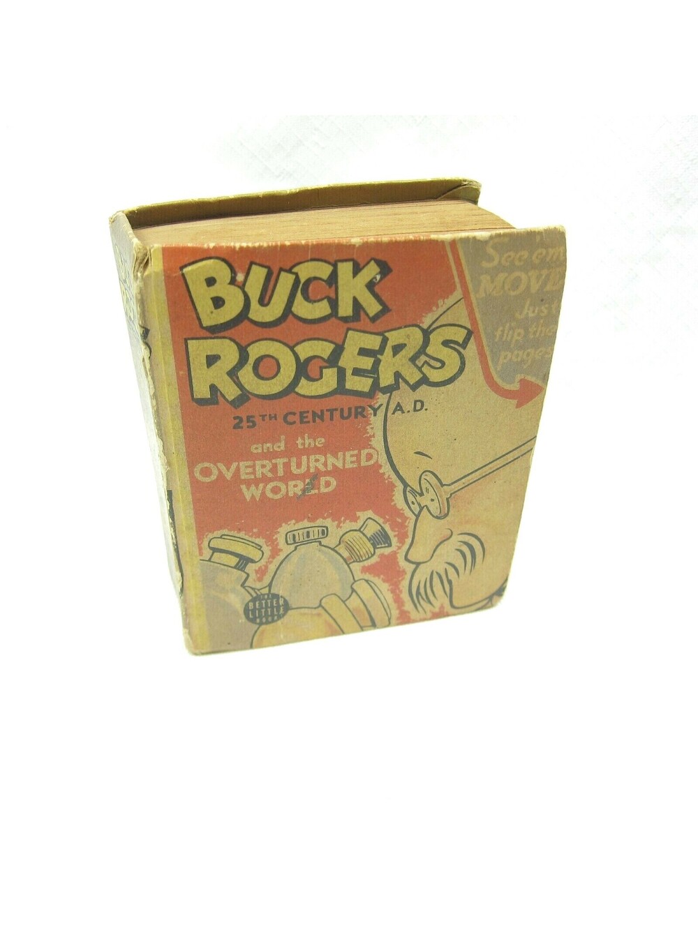 Vintage 1941 Buck Rogers 25th Century AD Overturned World Better Little Book